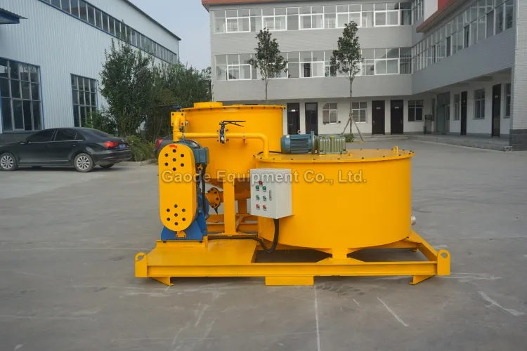 Gaodetec GMA850-1500E Bentonite Cement Colloidal Grout Mixer and Agitator